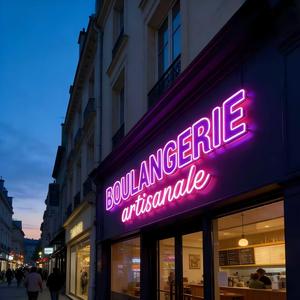 Enseigne lumineuse LED néon personnalisée en cristal pour logo d'entreprise, décoration de magasin avec design personnalisé illuminé - Product Image 3