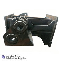 Cadres en acier allié sur mesure usinés CNC, composants métalliques soudés de grande taille, service de fabrication ODM pour équipements industriels