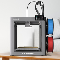 Nuova Stampante 3D Flashforge Creator 5 ad Alta Velocità con Livellamento Automatico e 1 Anno di Garanzia (Modello 2026)