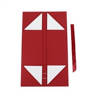 Boîte cadeau en papier pliable magnétique avec fenêtre transparente classique carrée personnalisée YZ pour l'emballage de cadeaux de vacances