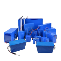 Batteries lithium-ion rechargeables personnalisées de haute capacité de qualité A 25,2 V 36 V 48 V 52 V 5,2 Ah 20 Ah pour vélo électrique, scooter, solaire