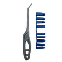 Grattoir à colle industriel professionnel 10 en 1 avec différents profils de finition, outils de finition pour silicone et calfeutrage