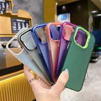 Coque de protection rigide brillante IMD pour tous les modèles de téléphones portables iPhone 17, 16 Pro Max, 15 Plus, 14, 13, 12 – Coque arrière