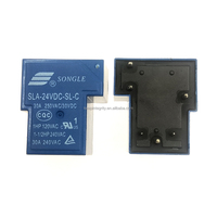 Relay T90 Baru 48V 30A SLA-48VDC-SL-A SLA-05V 6V 9V 12V 24 VDC-SL-A -SL-C Relay 4Pin 6Pin