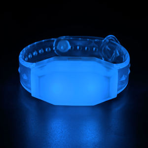 Özel LED bilezik konser işık promosyon bilekliği Tyvek şişe Led değnek işık <span class=keywords><strong>up</strong></span> numaraları işık konser olay parti için - Product Image 2