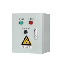 Boîtier de distribution MCB 220V 2.2KW pour panneau de commande de pompe à moteur, avec disjoncteur différentiel (RCBO) et contacteur AC, pour extérieur