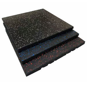 Tapis de sol de gym en caoutchouc composite EVA 24x24'' (60x60cm) pour salle de sport à domicile, épaisseur 15mm, <span class=keywords><strong>prix</strong></span> usine - Product Image 6