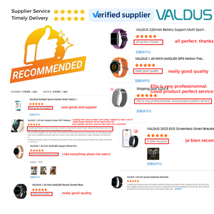 <span class=keywords><strong>Smartwatch</strong></span> VALDUS VS16 <span class=keywords><strong>Pro</strong></span> con Schermo AMOLED da 1,95 Pollici, Supporto Previsioni Meteo, Controllo Musica, Impermeabile, NFC e Monitoraggio Calorie - Product Image 5