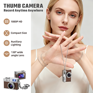 Mini Cámara Digital Retro <span class=keywords><strong>para</strong></span> Estudiantes, Grabadora de Video HD 1080P, Videocámara Digital con Cadena <span class=keywords><strong>para</strong></span> el Cuello, Cámara Pequeña Portátil - Product Image 2