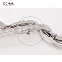 Pour BMW M2C F87 S55 3.0T, échappement Catback Valvedtronic, tube central simple, acier inoxydable avec intégration de soupape, son profond, course sportive