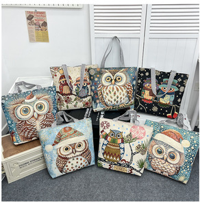 Sac à bandoulière en toile pour femme, grand sac fourre-tout mignon et élégant pour étudiantes - Product Image 1