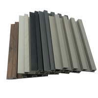 Panneau mural WPC moderne imperméable, personnalisable en taille et couleur, pour la décoration intérieure du salon – Nouveauté 2026, Vente Flash Usine
