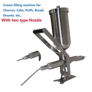 Nuova Macchina Manuale per Riempimento di Ciambelle e Churros da 5L, Iniettore Portatile in Acciaio Inox 304 per Crema e Marmellata, per Pane/Torte - Product Image 6