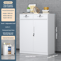 Armoire de rangement compacte en acier de haute qualité, en acier épaissi, à une seule porte, pour le rangement domestique