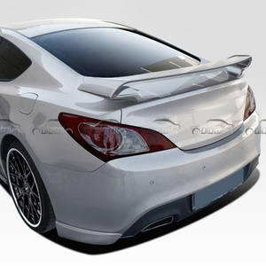 For Hyundai Genesis Coupe Add RS Style Side Bumper <b>Lips</b> Rear Caps Rear Side <b>Splitters</b> 2010+ - Product Image 4