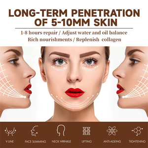 EELHOE 1pc Professional Face <strong>Mask</strong> Disposable Anti Aging Lifting Tightening <strong>Slimming</strong> Face Neck Wrinkle Removing <strong>Mask</strong> - Product Image 3