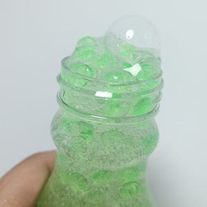 CHENXI Nuevo Diseño de Fábrica Encantadores Dijes de Niña Kit Sensorial de Plastilina Suave Verde con Cuentas Transparentes DIY Seguro No Tóxico Educativo - Product Image 4