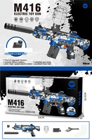 Senapan Air Listrik EVOIII, Pistol Air Semprot Cepat, Mainan Senapan Tembak Otomatis, Senapan Permainan Pertarungan untuk Anak-Anak