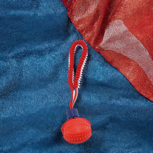 Jouets interactifs Lynpet en caoutchouc pour chiens, balles en corde résistantes aux morsures, en forme de pastèque, pour le nettoyage des dents, sans danger pour les aliments - Product Image 3