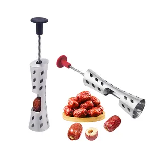 Durable 304 Stainless Steel Cherry Pit Corer Premium Fruit & Vegetable Kitchen Tool for Seed Core Removal Cherry Pitter Remover