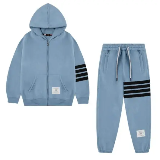 Kids Clothing Sets 2022 Children Tracksuit Boys Girls Solid Color Hoodie Long Sleeve Sports Two Piece Unisex Kids Jogger Sets