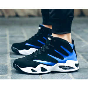 Chaussures de Sport Montantes Couple <span class=keywords><strong>en</strong></span> Gros, Chaussures de <span class=keywords><strong>Basket</strong></span>-ball à Coussin d'<span class=keywords><strong>Air</strong></span>, Chaussures Tendance Loisir - Product Image 5