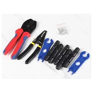 Hot selling Solar Crimper Tool Kit for Solar Panel Cable Wire Solar Connector Spanner Wrench, Solar Installation Assembly Tools