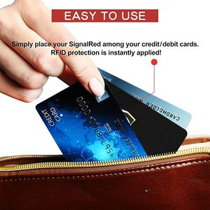 Carte anti-RFID, une carte protège toute la bourse, protecteur de cartes bancaires NFC, de cartes de crédit et de cartes d'identité, bloqueur de cartes ATM - Product Image 6