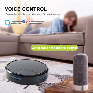 DQ2-007, Robot Aspirador Inteligente con Succión Potente de 2000 Pa, Función de Barrido y Fregado 2 en 1, Navegación con Giroscopio, Control por Aplicación, Limpieza de Pelo de Mascotas - Product Image 5