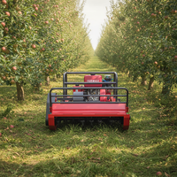 Livraison Gratuite Tondeuse Robot à Fléaux Télécommandée Tout-Terrain Agricole à Moteur Diesel CE EPA 800mm 1000mm 1200mm