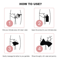 Vente en Gros Personnalisée : Lotion Nettoyante Liquide, Savon Moussant Intime à l'Acide Borique Yoni, Marque Privée