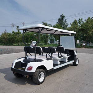 Mobil klub Hukum Jalan 2 4 6 8 kursi kereta Golf Off Road dengan elektrik mobil Golf skuter Golf listrik dengan tempat tidur kargo - Product Image 2