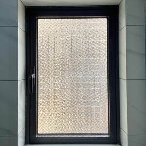 Película de PVC para Ventanas de Baño Solete Begonia, Anti-Espía, Esmerilada, Retro, Adhesivo en Relieve para Puerta Corredera de Cocina - Product Image 2