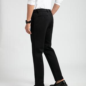 Premium Down-Infused <strong>Winter</strong> Warm Pants Men's 3D Dynamic Waist High Stretch Nylon Blend <strong>Golf</strong> <strong>Trousers</strong> Business Casual Straight - Product Image 3