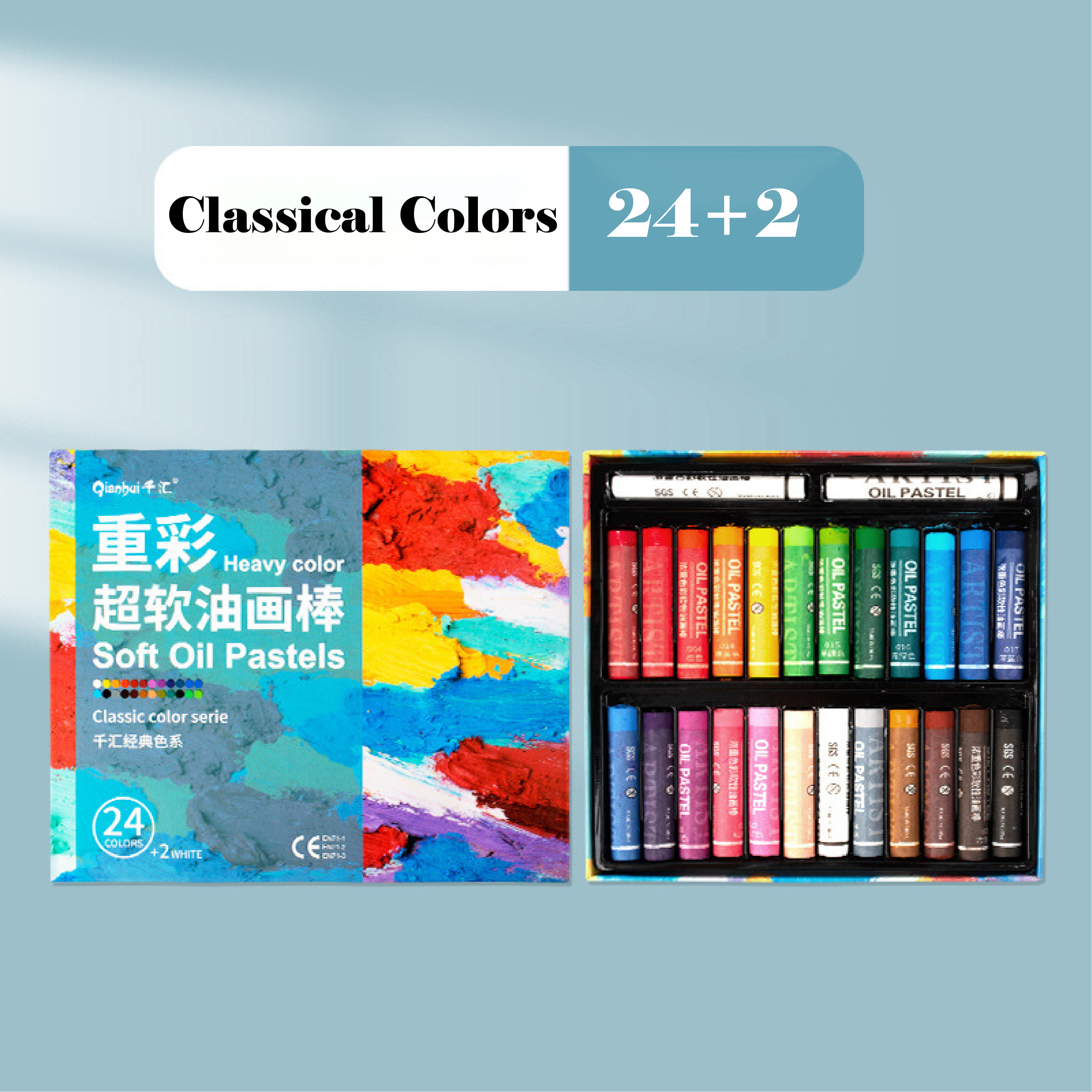 Colores clásicos 24 + 2