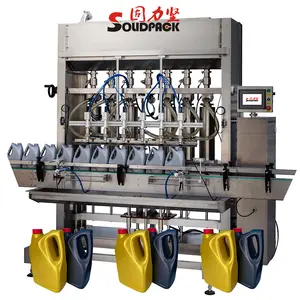 Solidpack 4/6/8/10 Heads Automatic Engine Oil Lube Oil Filling Machine