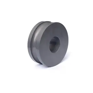 Hoogwaardige 95% Aluminiumoxide Keramische Roller Voor Oven Zirconia Keramische Geleiderol Slijtvaste Keramische Katrol