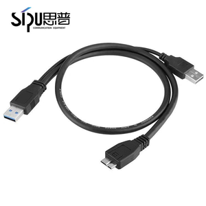 SIPU 2026 Nuevo <span class=keywords><strong>Cable</strong></span> <span class=keywords><strong>USB</strong></span> 3.0 <span class=keywords><strong>Micro</strong></span>-B para Disco Duro Externo, <span class=keywords><strong>Cable</strong></span> de Datos <span class=keywords><strong>USB</strong></span> de Doble Extremo con Fuente de Alimentación <span class=keywords><strong>Auxiliar</strong></span> 0.5m 1m - Product Image 3