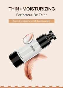 كريم أساس نباتي للمكياج من صانعي القطع الأصلية, كريم أساس مسام غير مرئي بعلامة تجارية مخصصة حسب الطلب ، برايمر أساس مسام غير مرئي ، برايمر مكياج خاص بك - Product Image 4