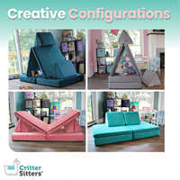 Canapé modulaire créatif pour enfants, convertible en mousse, pour salle de jeux, chambre d'enfant, salon, OEM ODM