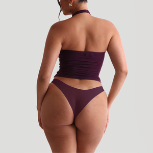 Tops de <span class=keywords><strong>Tirantes</strong></span> de Punto Acanalado Personalizados para <span class=keywords><strong>Mujer</strong></span>, Ligeros, de Rayón y Elastano, Elásticos, Estilo Halter, para Yoga, Casuales, Transpirables, Suaves y Ajustados - Product Image 4