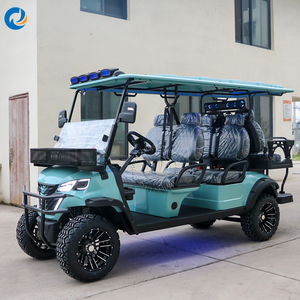 รถเอทีวี 4 ที่นั่ง ขับเคลื่อน 4 ล้อ สำหรับผู้ใหญ่ ใช้ในถนนได้ พร้อมล้อและยางแบบรถกอล์ฟไฟฟ้า - Product Image 5