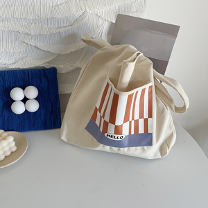 Borsa in tela di alta qualità scozzese a scacchiera verde fresco originale retrò di colore con somma femminile monospalla di grande capacità - Product Image 4