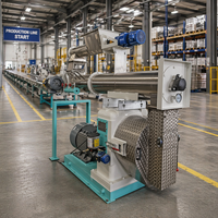 Harga Pabrik Pabrik Penggilingan Pakan 5 Ton Per Jam 350 Ring Die Lini Produksi Pakan Hewan Industri Proyek Turnkey Pabrik Pakan