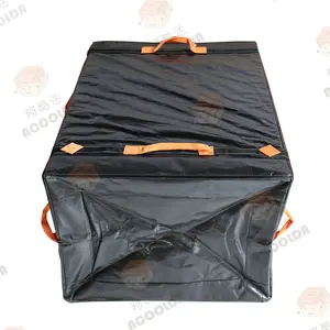 Boîte de tissu tissé PP personnalisée conteneur de tri pour sac de transport de conducteur sac de tri d'entreposage