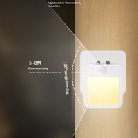 Lampe de sol à LED avec capteur de mouvement automatique, en matériau PC, design moderne, pour couloir, à brancher