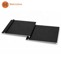 Panneaux muraux extérieurs en aluminium extrudé