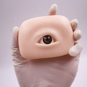 Realista 3D silicona ojo piel ceja práctica modelo piel Nano pelo trazo entrenamiento accesorio para maquillaje <span class=keywords><strong>permanente</strong></span> - Product Image 3