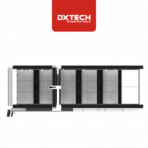 Máquina de Corte de Metal CNC de Fibra Láser Refrigerada por Agua de 4 Ejes, de Plataforma Única, Personalizada de Fábrica, de Gran Tamaño, hasta 3000W - Product Image 6