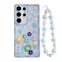 Étui de téléphone transparent minimaliste électro-plaqué antichoc pour Samsung S23 S24 Ultra S25 S26 Plus